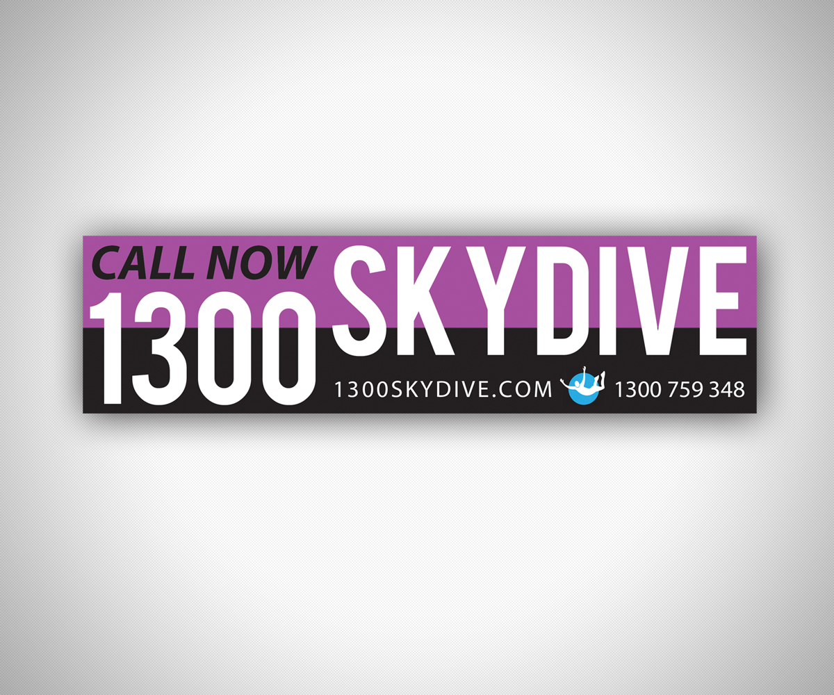 Sticker Design by neboica for Sydney Skydivers | Design #3473037