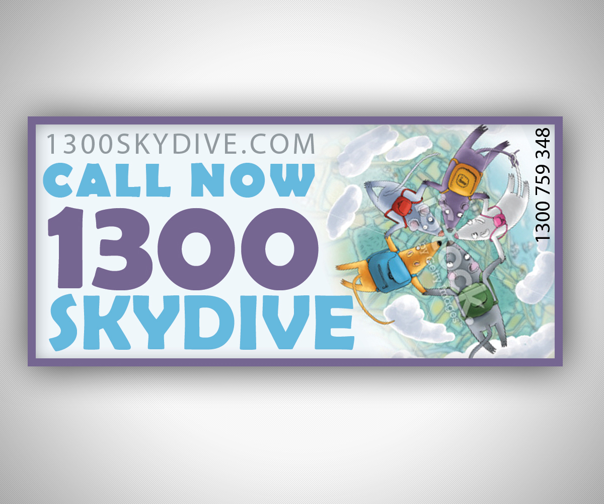 Sticker Design by neboica for Sydney Skydivers | Design #3477549