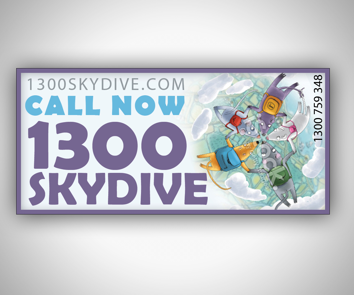 Sticker Design by neboica for Sydney Skydivers | Design #3477554