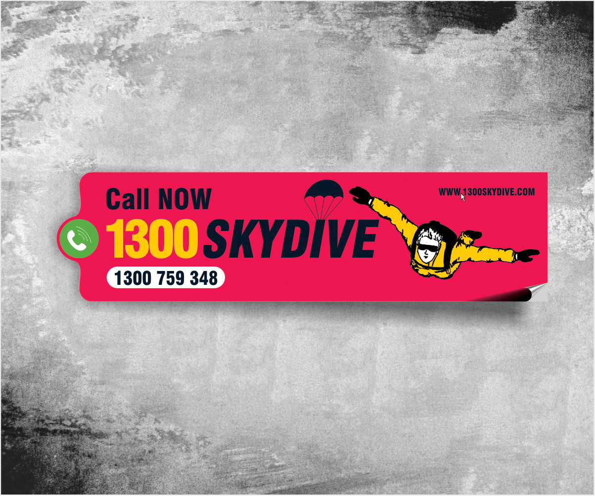 Diseño de Sticker por Raman para Sydney Skydivers | Diseño #3542825