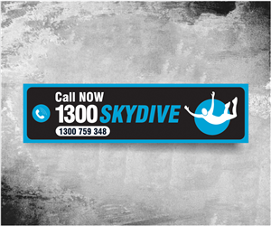 Sticker Design by Raman for Sydney Skydivers | Design: #3542850