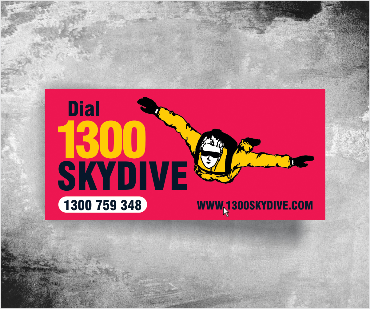 Sticker Design by Raman for Sydney Skydivers | Design #3542864
