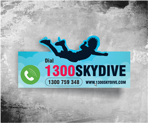 Sticker Design by Raman for Sydney Skydivers | Design: #3542887