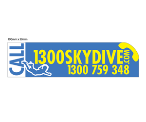 Sticker Design by Trinan for Sydney Skydivers | Design: #3505754