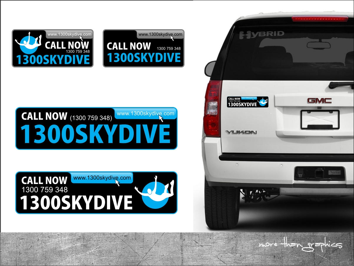 Sticker Design by vladst2004 for Sydney Skydivers | Design: #3470235