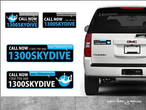Sticker Design by vladst2004 for Sydney Skydivers | Design: #3470235