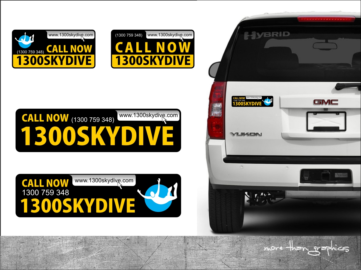 Aufkleber-Design von vladst2004 für Sydney Skydivers | Design #3471681