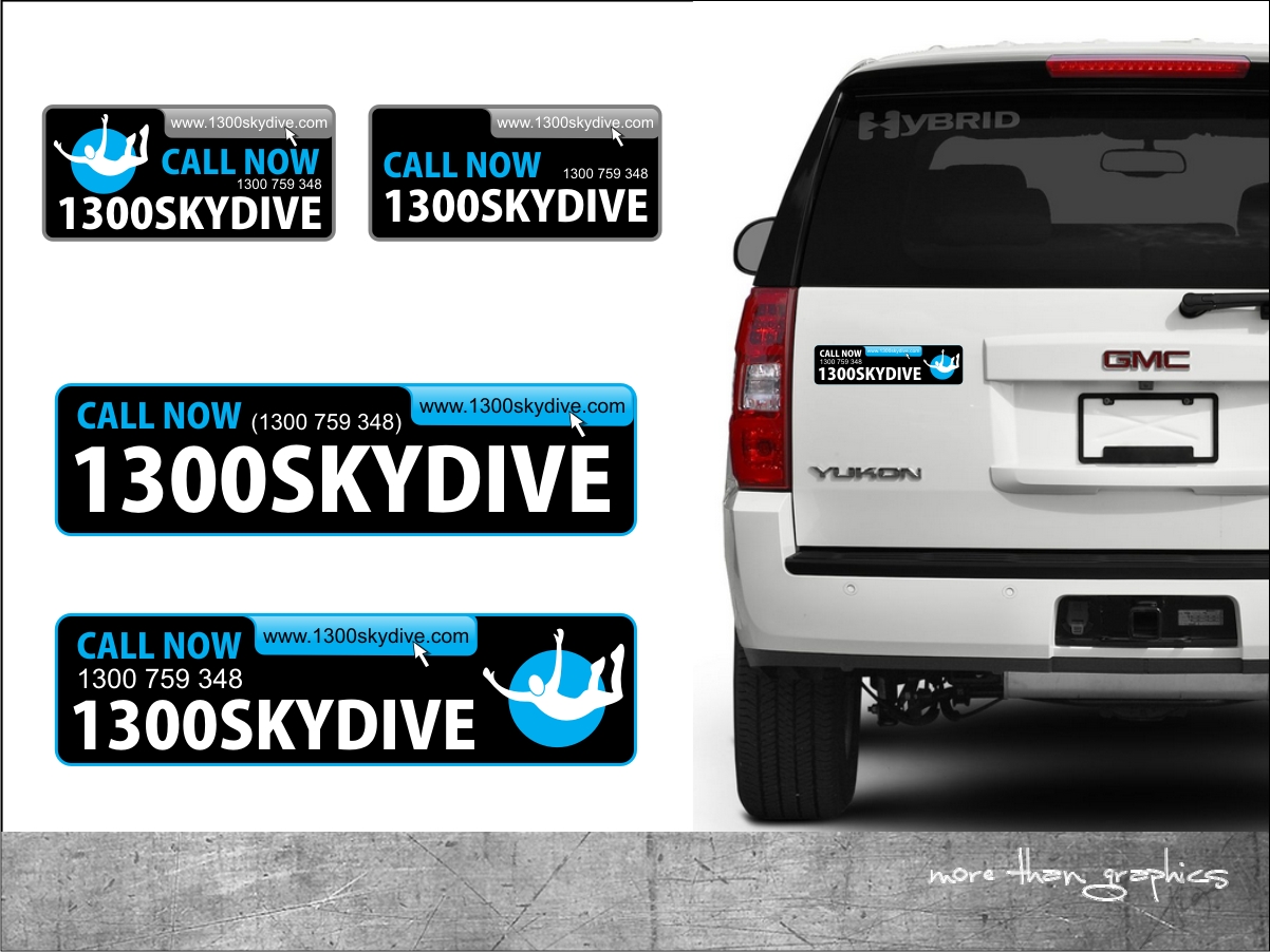 Aufkleber-Design von vladst2004 für Sydney Skydivers | Design #3471686
