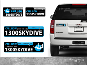 Sticker Design by vladst2004 for Sydney Skydivers | Design: #3471686