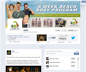 Facebook-Design von jeffdefy für NUFIT | Design: #3500417