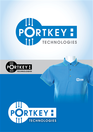 Logo Design by rkailas for portkey technology Pty Ltd | Design: #880843