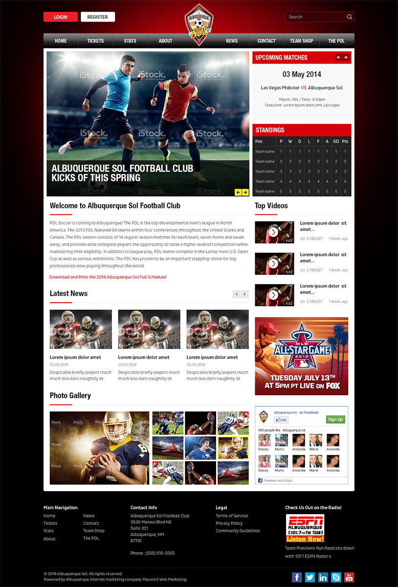 Web Design by Mayank Patel for Maverick Web Video | Design #3534517