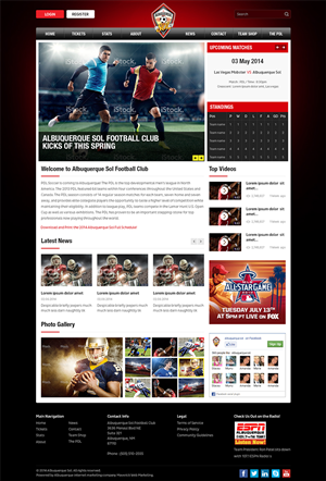 Web Design by Mayank Patel for Maverick Web Video | Design: #3534517