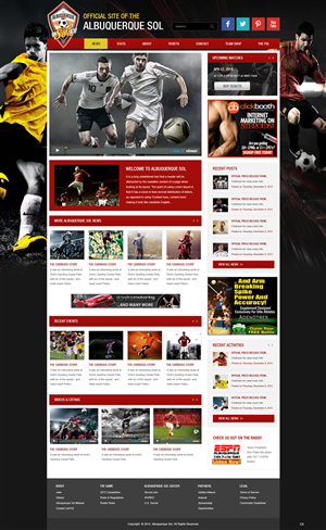 Web Design by pb for Maverick Web Video | Design: #3521215