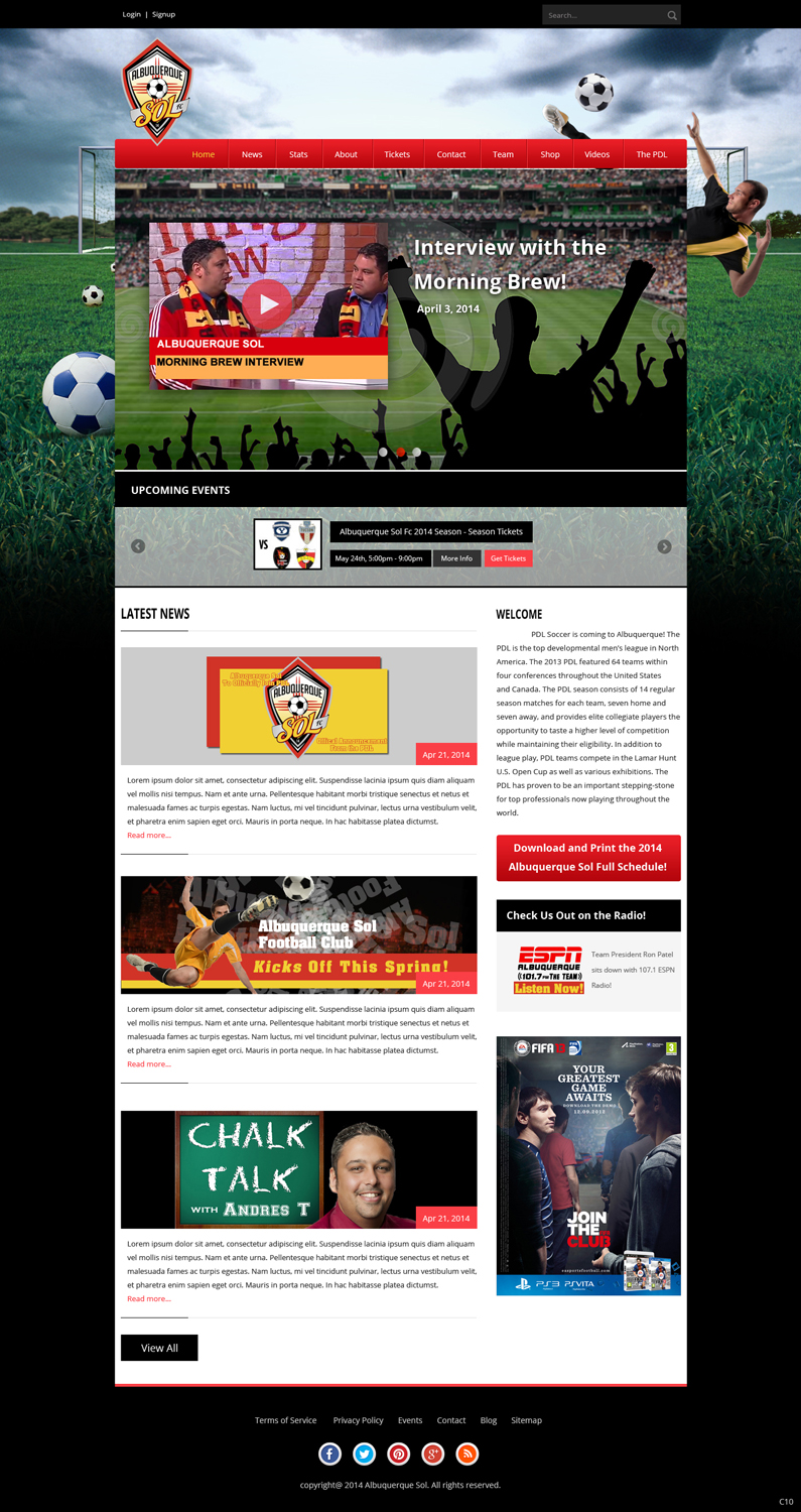 Web Design by pb for Maverick Web Video | Design #3521218