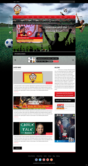 Web Design by pb for Maverick Web Video | Design: #3521218