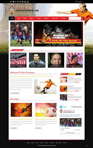 Web Design by pb for Maverick Web Video | Design: #3521224
