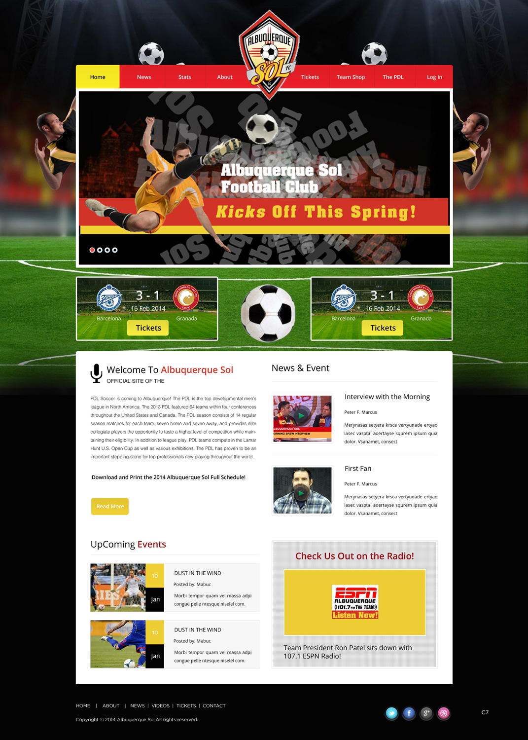 Web Design by pb for Maverick Web Video | Design #3521229