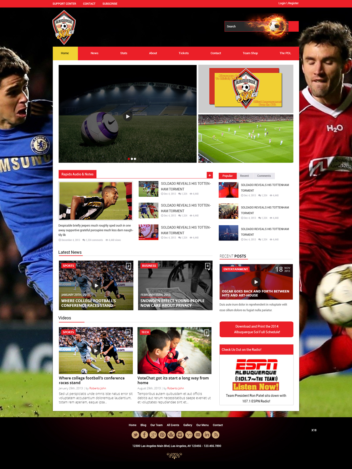 Web Design by pb for Maverick Web Video | Design #3521237