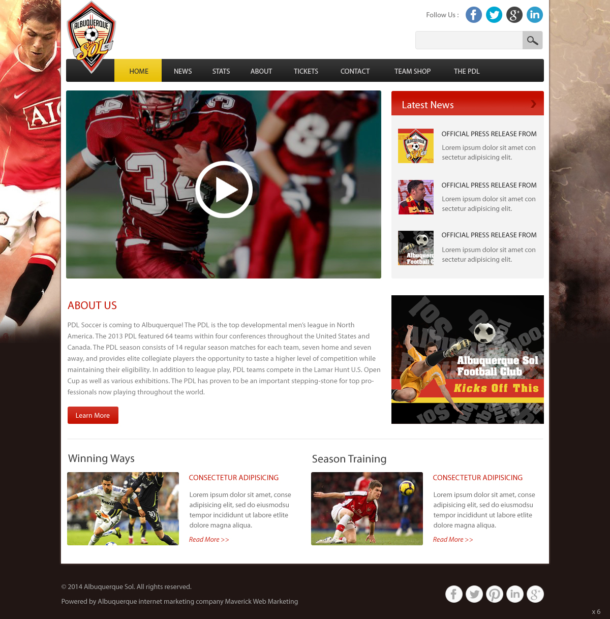 Web-Design von pb für Maverick Web Video | Design #3521249