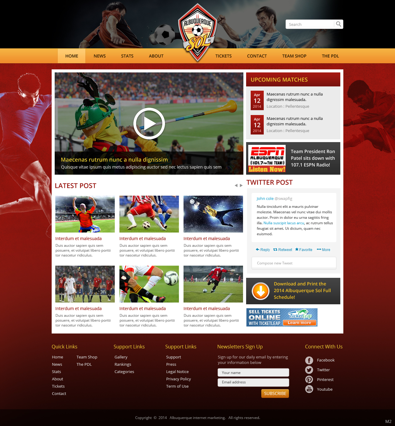 Web Design by pb for Maverick Web Video | Design #3521255