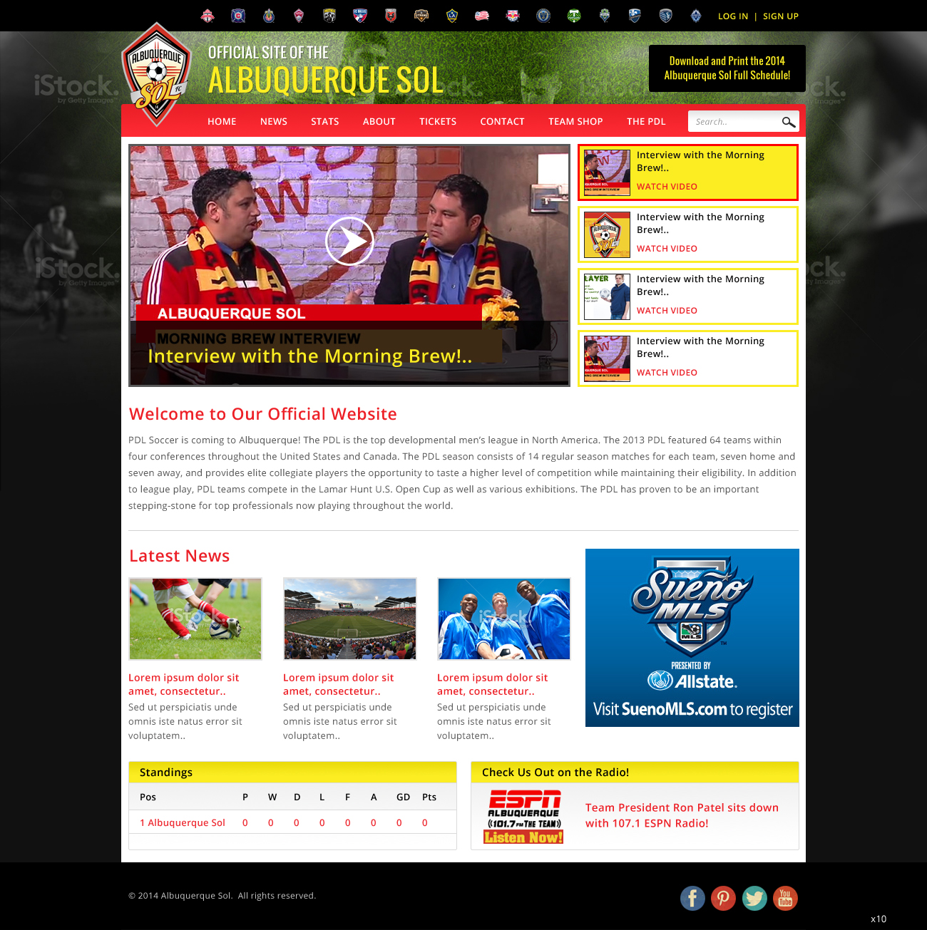 Web Design by pb for Maverick Web Video | Design #3547988