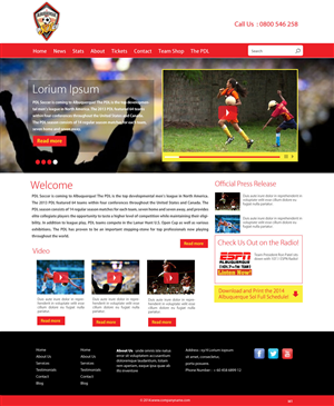 Web Design by pb for Maverick Web Video | Design: #3547990