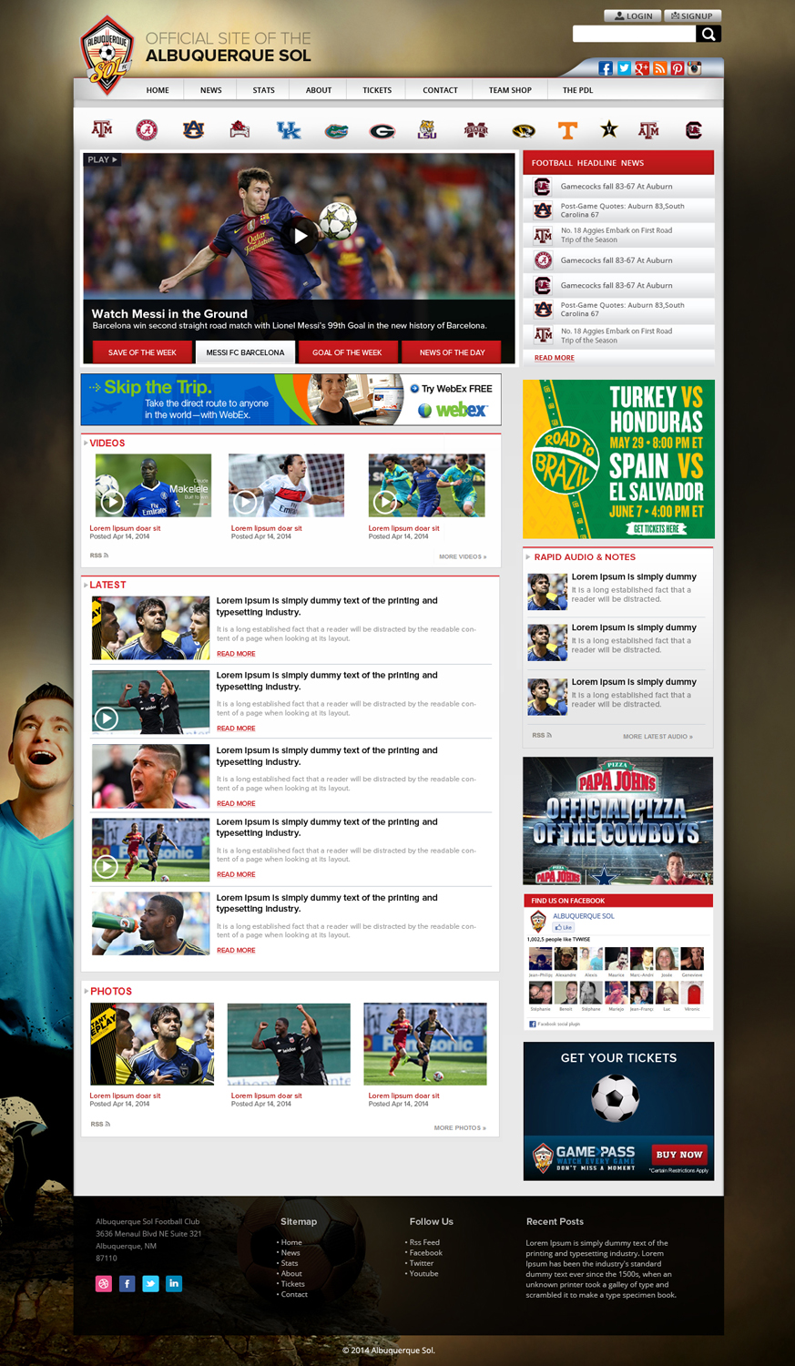 Web Design by OM for Maverick Web Video | Design #3544663
