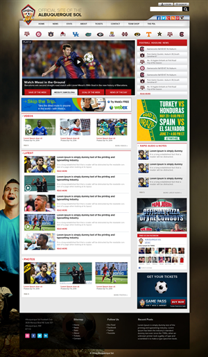 Web Design by OM for Maverick Web Video | Design: #3544663