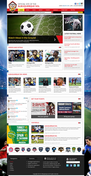 Web Design by OM for Maverick Web Video | Design: #3544668