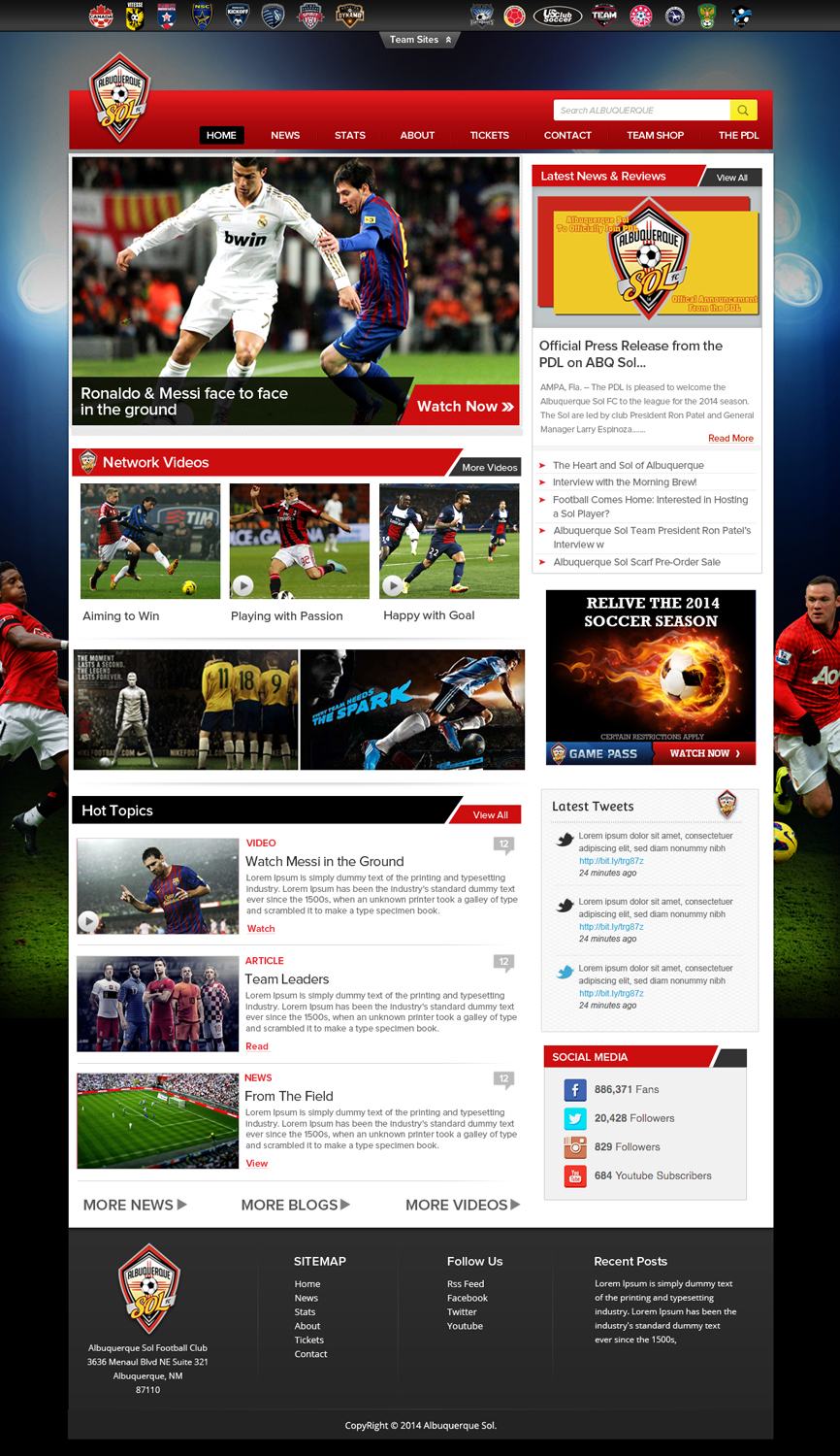 Diseño Web por OM para Maverick Web Video | Diseño #3544669