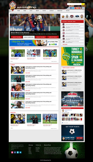 Web Design by OM for Maverick Web Video | Design: #3633150