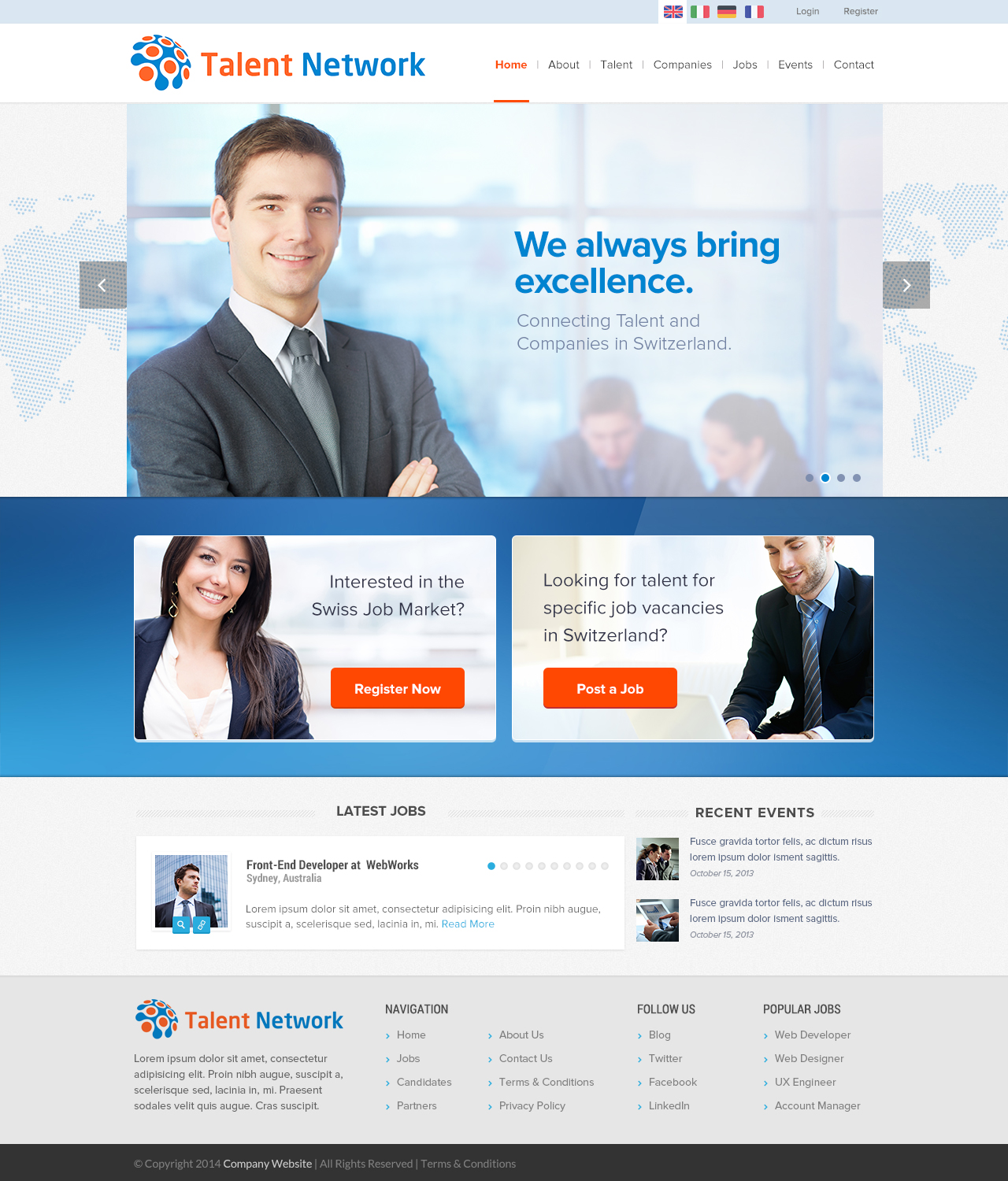 Diseño Wordpress por Emmanuel para este proyecto | Diseño #3534766