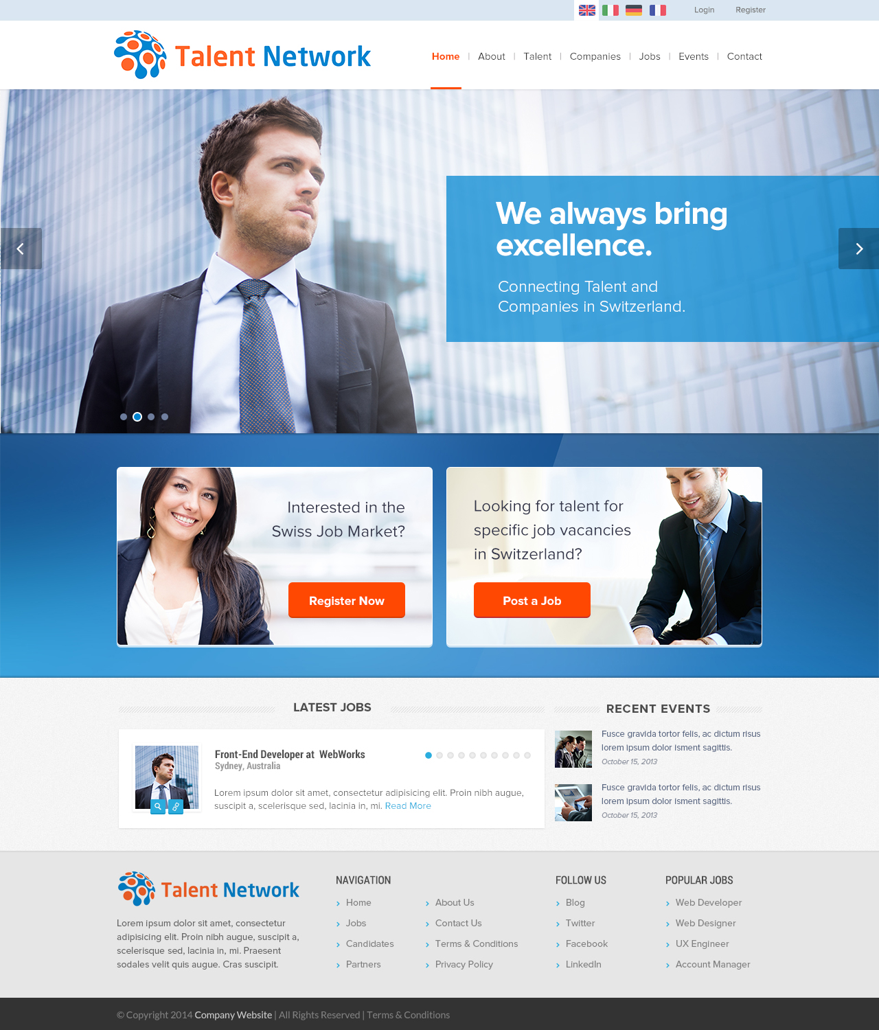 Wordpress Design by Emmanuel for this project | Design #3534775