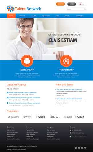 Wordpress Design by Infinity Pix for this project | Design: #3482804