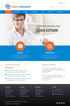 Wordpress Design by Infinity Pix for this project | Design: #3487946