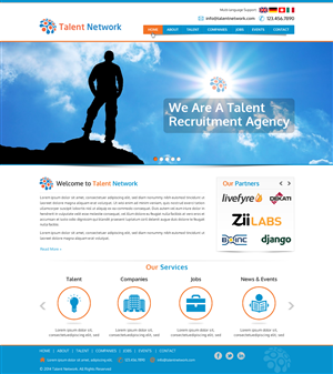 Wordpress Design by Sbss for this project | Design: #3513261