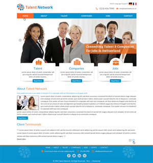 Wordpress Design by Sbss for this project | Design: #3519284