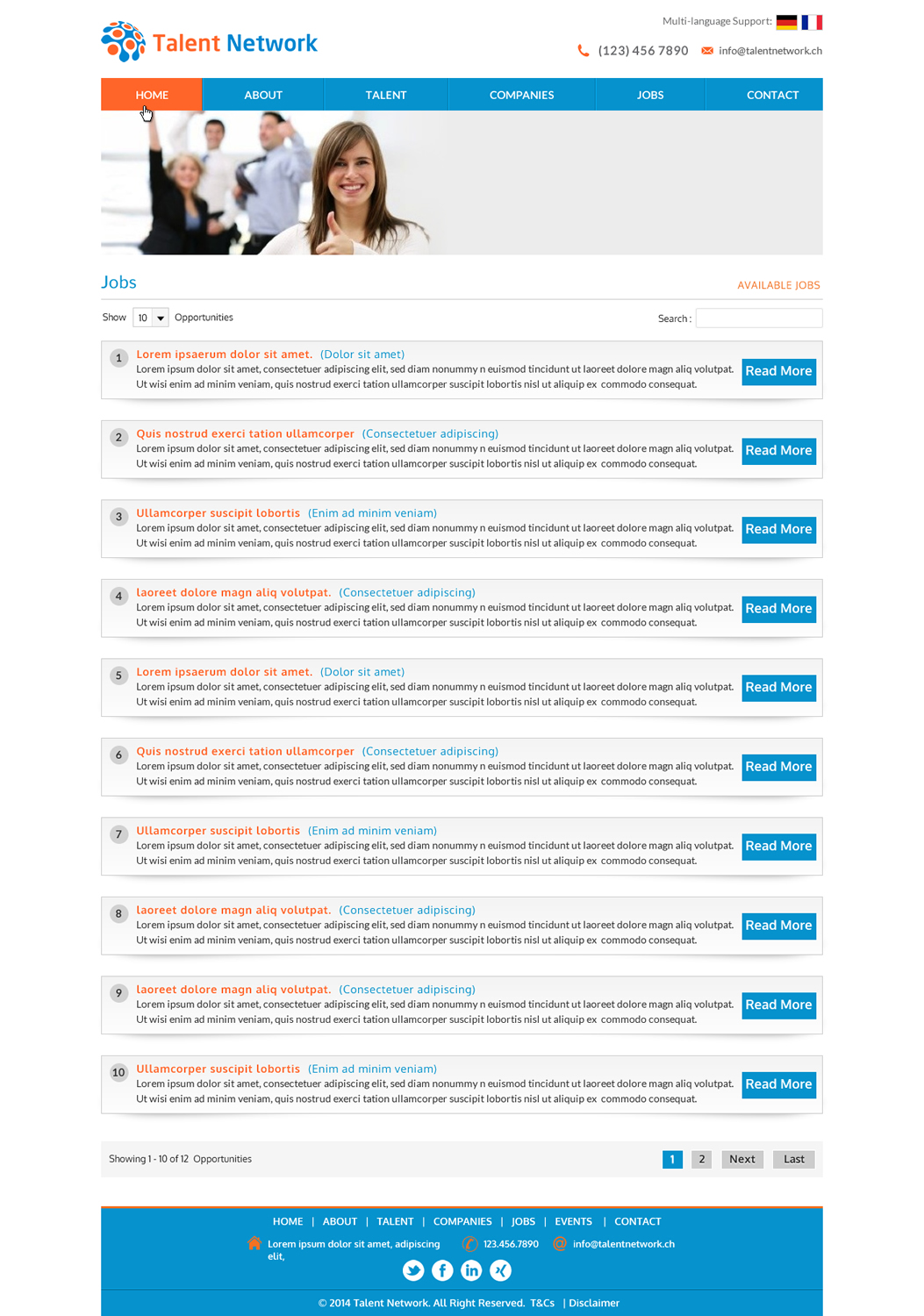 Wordpress Design by Sbss for this project | Design #3538857