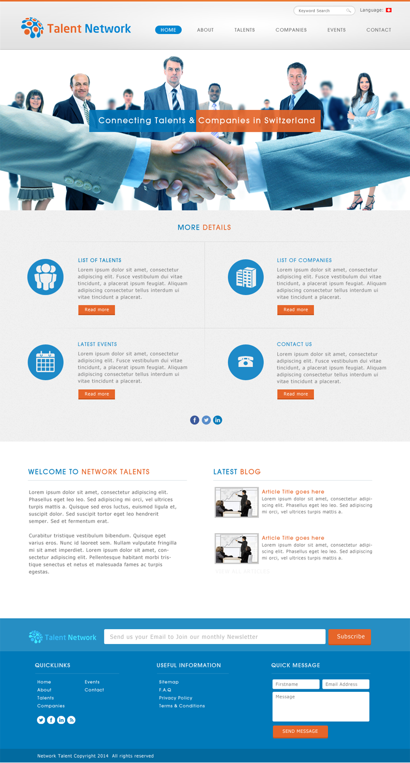 Design Wordpress par JM pour ce projet | Design #3482731
