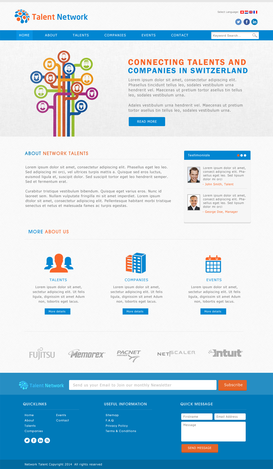 Wordpress Design by JM for this project | Design #3483040