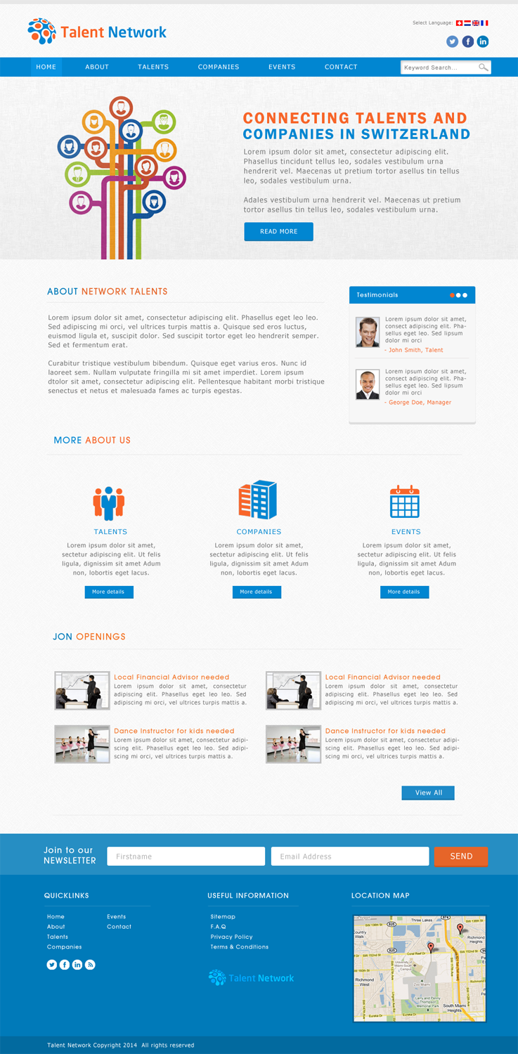 Wordpress Design by JM for this project | Design #3488633