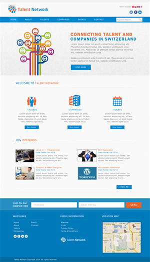 Wordpress Design by JM for this project | Design: #3492200