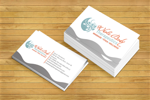 Design de Carte de Visite par isabel paoli pour Whole Body Therapeutics LLC | Design : #3490665