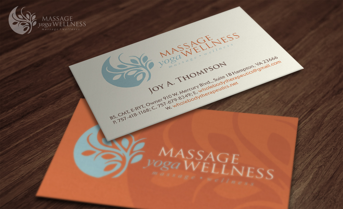 Business Card Design For Whole Body Theutics Llc By Autobot Business Card Design By Autobot For 3474138