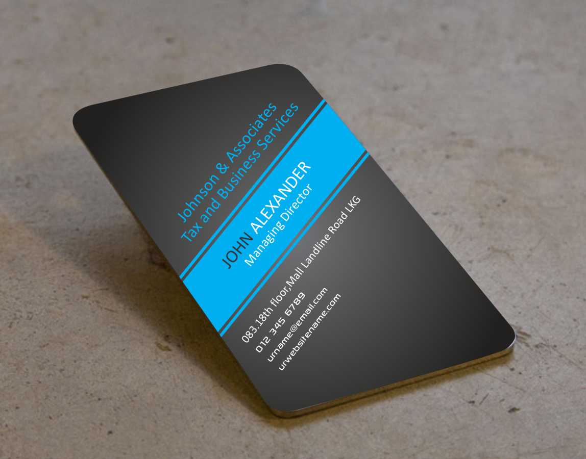 Diseño de Tarjeta de Presentación por AwsomeD para Johnson & Associates Tax Services | Diseño #3486080