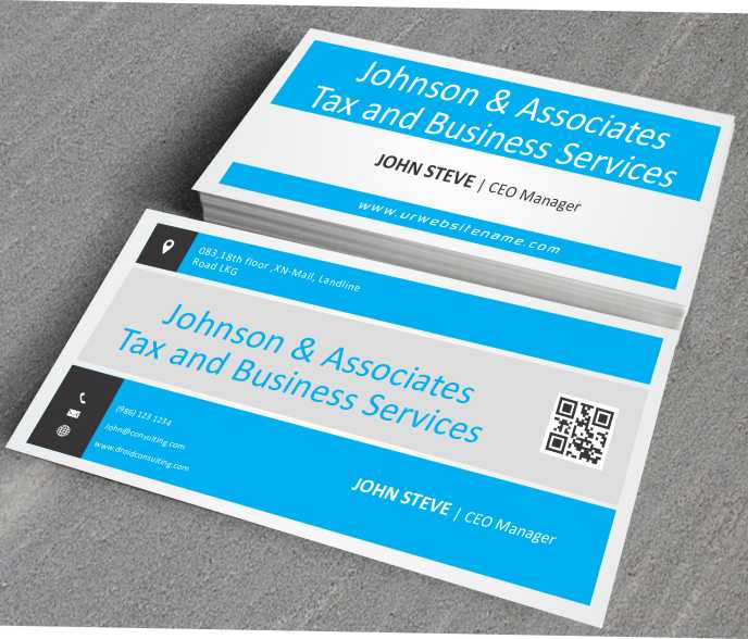Diseño de Tarjeta de Presentación por AwsomeD para Johnson & Associates Tax Services | Diseño #3486082