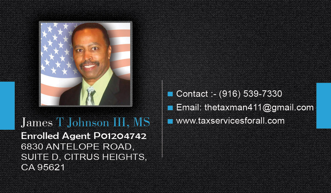 Visitenkarten-Design von Riz' für Johnson & Associates Tax Services | Design #3500469