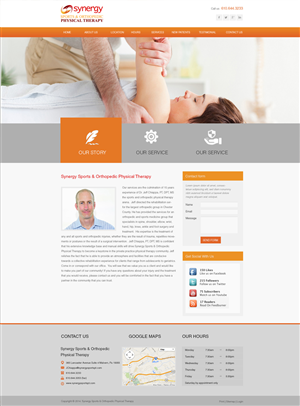 Diseño Web por juca para Synergy Sports & Orthopedic Physical Therapy | Diseño: #3530233