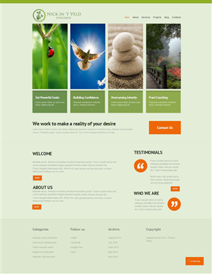 Wordpress Design by Shoaib Abbasi for Jouw Potentieel | Design: #3537108
